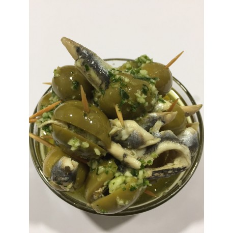 Rellenas con Boquerones 1Kg